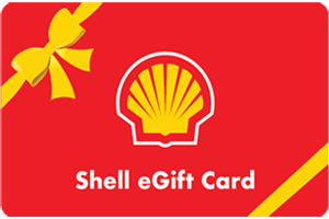 Shell gift card for gas and more!